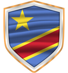 flags of world countries in frames of various shapes on transparent backgrounds