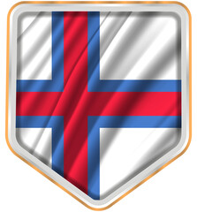 flags of world countries in frames of various shapes on transparent backgrounds