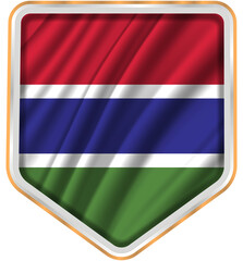 flags of world countries in frames of various shapes on transparent backgrounds