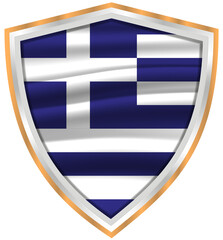 flags of world countries in frames of various shapes on transparent backgrounds