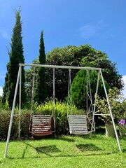 swing in the garden