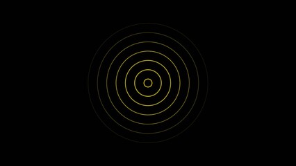 Technology Radio waves signal icon concept background. Sound frequency symbol background illustration