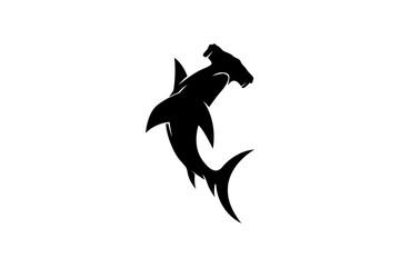 hummershark logo illustration