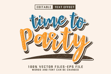 Vintage Editable Text ffect