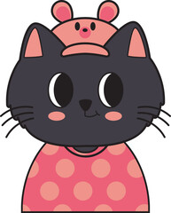 Cat Boy Clip Art, Cute Cat Boy, Cartoon Cat Boy