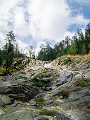 river in the mountains