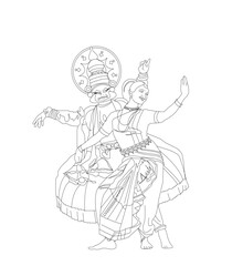 Fototapeta premium Kathakali_2