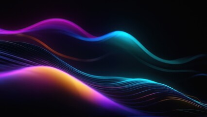 Fototapeta premium an abstract image with colored lines and colors,