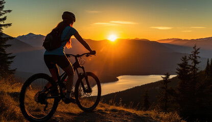 Sunset Ride: Mountain Biking with a View