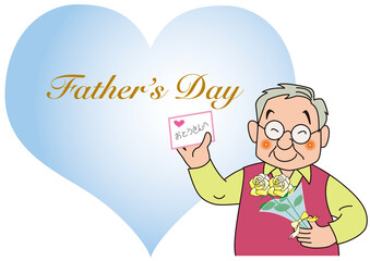 ハートの父の日
