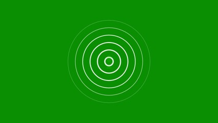 Radio wave signal icon concept background. Sound frequency signal icon background illustration 4k.