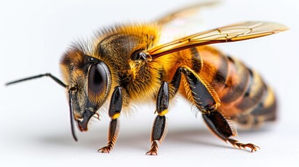 Close-Up of a Honeybee