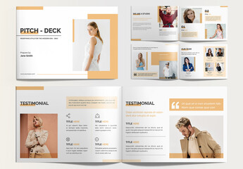 Pitch Deck Brochure Layout