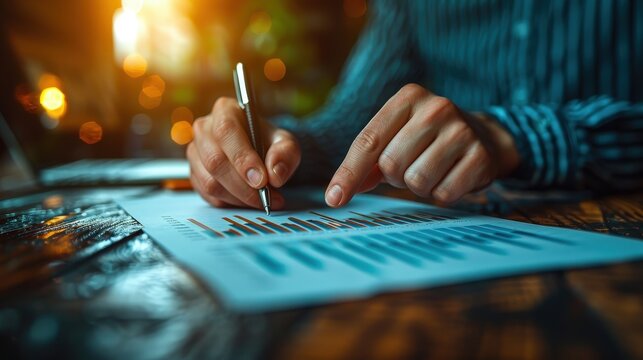 Professional conducting a virtual meeting in a well-lit part-time office with ergonomic furniture, hybrid work, comfortable environment - Powered by Adobe