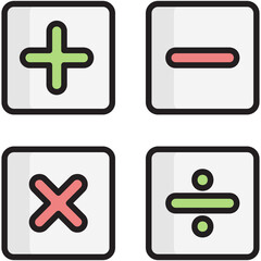 Mathematical Symbol Sticker