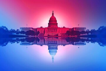 Fototapeta premium Washington DC, US Capitol Building