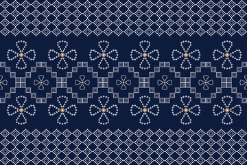 Geometric Pattern Traditional Tribal Style, Pixel Embroidery,Geometric Pattern. Beautiful Background Pattern,Fabric Pattern For Clothes ,Dress,Carpet,Curtain,Sarong,Saree, Scarf,Batik,wallpaper,border