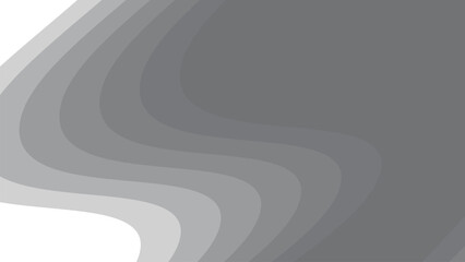 Gray abstract paper cut background vector image for backdrop or presentation
