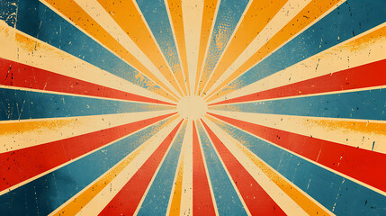 Retro sun background Abstract summer sun background