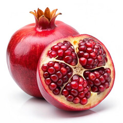 "Vibrant Pomegranate Fruit Photography"