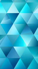 Digital green triangle geometric abstract graphic poster background