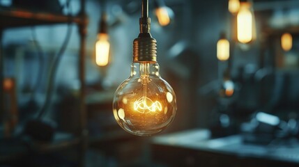 Electric power and electricity demonstration using bulb concept