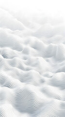 Fototapeta premium Digital minimalist linear mountain landscape poster wallpaper background
