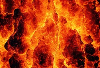Fototapeta premium Fire Abstract Background