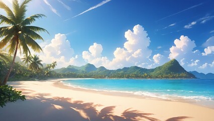 Fototapeta premium 南国リゾートの海