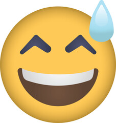 Emoji Design. Doubt face, emoticon illustration.