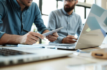 doctor working on computer
