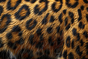 leopard skin pattern, top view, close up shot, in the style of photo realistic