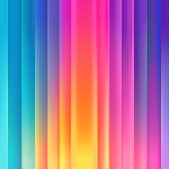 Obraz premium Vibrant abstract gradient background with vertical lines in blue, pink, and yellow, perfect for design and digital art projects.