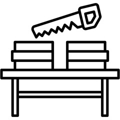 Magic Sawing Icon
