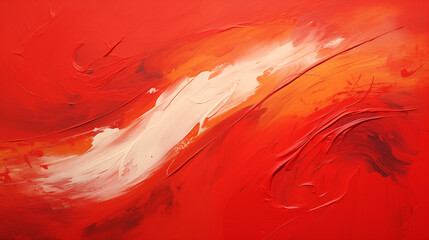 Abstract watercolor red background