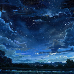 Fototapeta premium nature in the sky