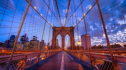Brooklyn Bridge at Dusk