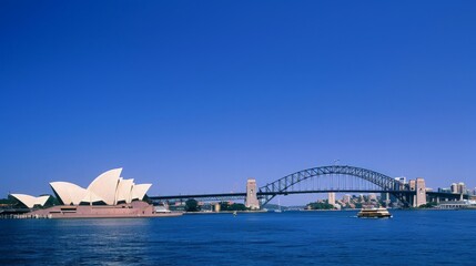 Sydney Opera House and Harbour Bridge