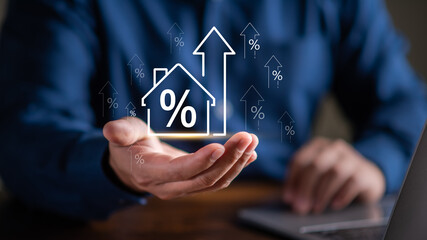 Real estate investment concept , make a profit from real estate , buy , sell , rent, Real estate investment yields financial rewards. real estate market.