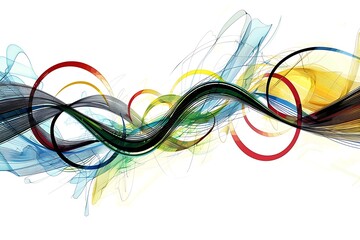 abstract artistic creative spectrum illustration