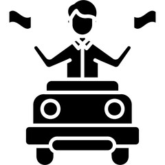 Parade Car Icon