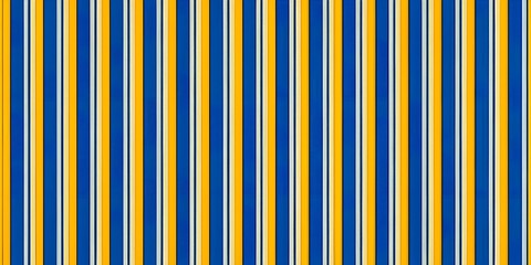 Obraz premium Blue and Yellow Striped Seamless Pattern Texture Background