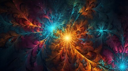 Obraz premium abstract background with stars