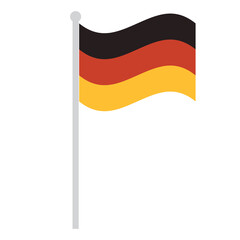 Germany flag illustration