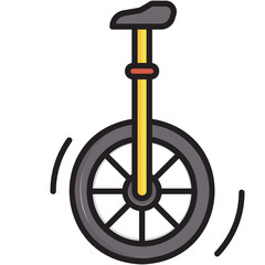 Monocycle Sticker ©  karyative