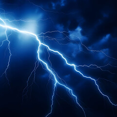 Abstract realistic nature lightning thunder background . Bright curved line on isolated texture overlays