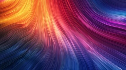 Fototapeta premium This is a colorful and dynamic background with vibrant abstract flowing gradient colors