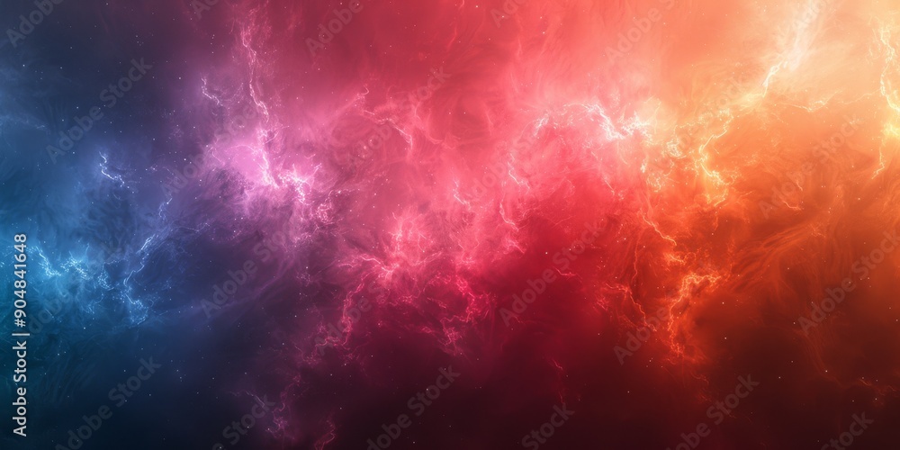 Aufkleber a captivating abstract background of colorful clouds and dynamic energy evoking motion and emotion
