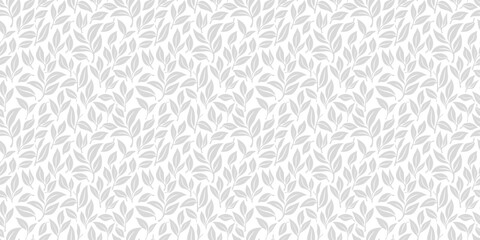 tea leaves pattern background. green leaves vector pattern background. Green tea leaf seamless pattern. seamless patterns with green leaves of tea. 