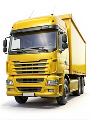 truck, car, transportation, vehicle, transport, lorry, cargo, heavy, yellow, trailer, construction, dump, big, industry, road, toy, equipment, delivery, trucking, vector, freight, machine, auto, semi,